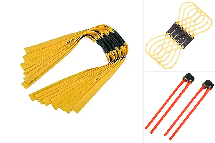 Detailed view of Best 16pcs Slingshot Bands: Boost Your Outdoor Shooting Game