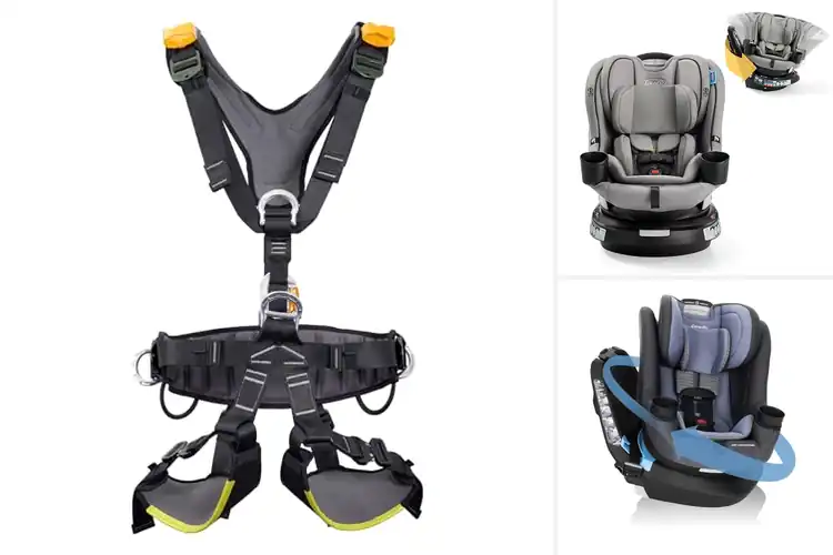 Detailed view of Best 360 Degree Rotation Safety Harnesses