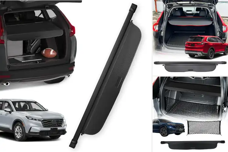 Detailed view of Best Adjustable Telescopic Trunk Covers For CRV