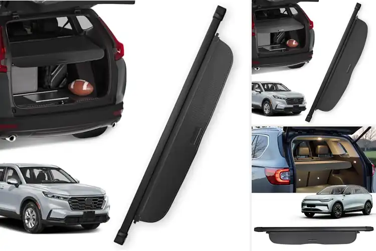Detailed view of Best Aluminum ABS Honda CRV Cargo Cover