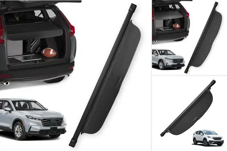 Detailed view of Best Aluminum Alloy Crossbars Trunk Cover For Crv