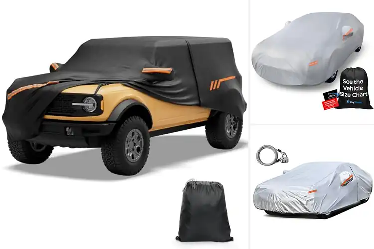 Detailed view of Best Anti Theft Car Covers