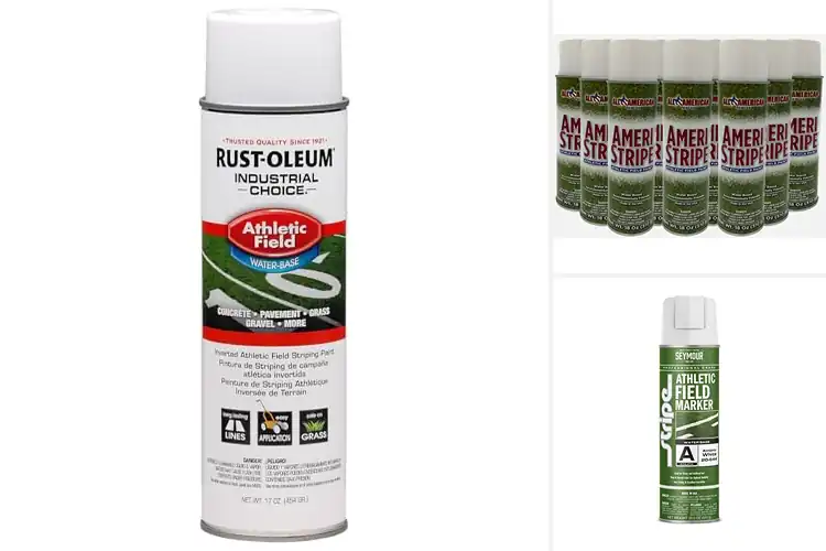 Detailed view of Best Athletic Field Paints