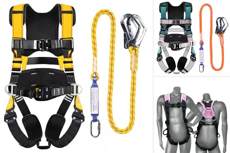 Detailed view of Best Breathable Padded Fall Protection Harnesses
