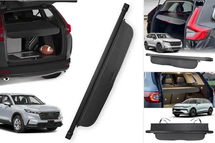 Detailed view of Best Carbon Fiber Texture Trunk Cover Material For Crv