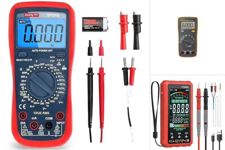 Detailed view of Best CAT III Safety Multimeters