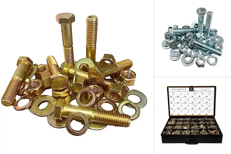 Detailed view of Best Coarse Thread Bolts