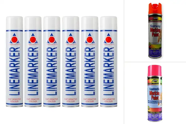 Detailed view of Best Construction Marking Aerosols for Sharp, Clear Lines