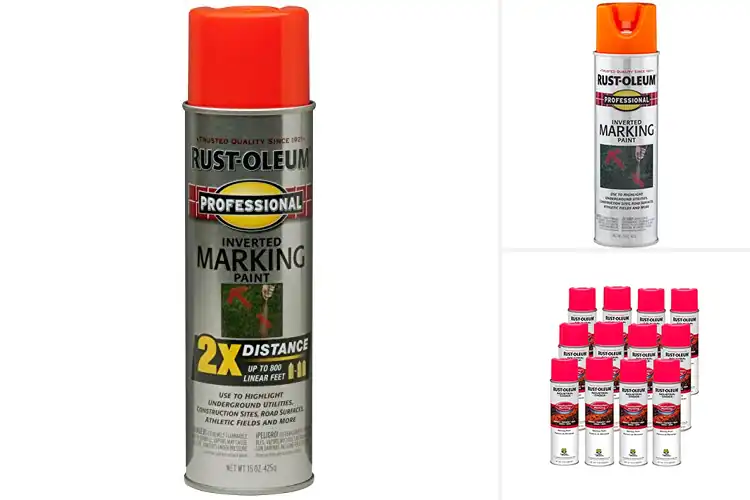 Detailed view of Best Construction Marking Spray Paints