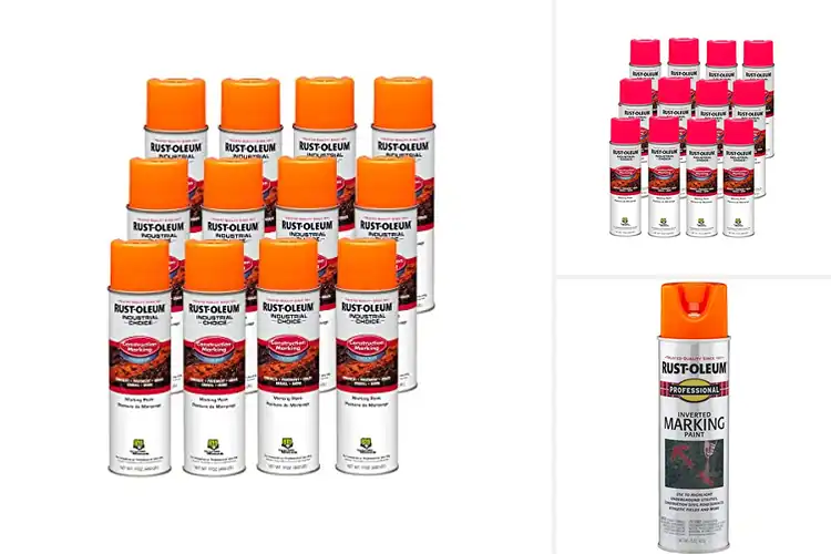 Detailed view of Best Construction Marking Sprays