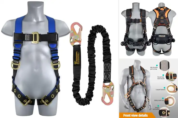 Detailed view of Best Construction Safety Harnesses