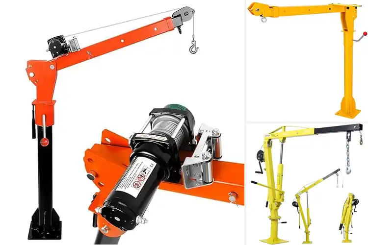 Detailed view of Best Davit Cranes: Top Models for Heavy-Duty Efficiency