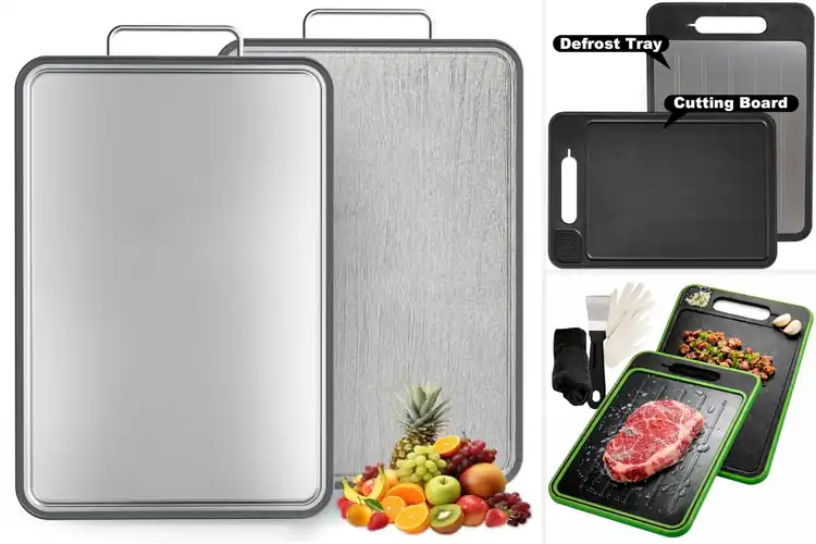 Detailed view of Best Defrosting Cutting Boards