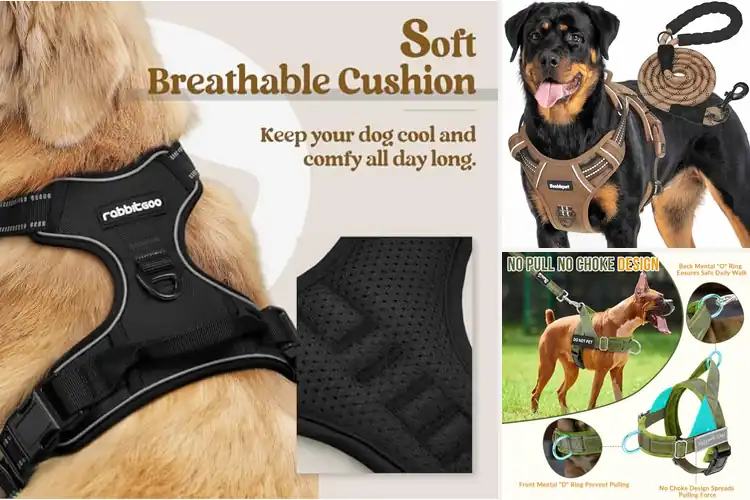 Detailed view of Best Durable Harnesses for Active Dogs
