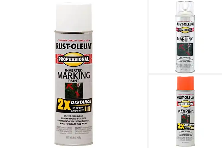Detailed view of Best Excavation Marking Paints