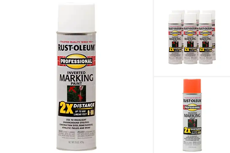 Detailed view of Best Excavation Marking Sprays