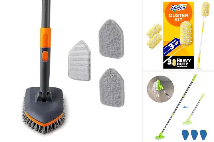 Detailed view of Best Extendable Cleaning Handles for Effortless Reach
