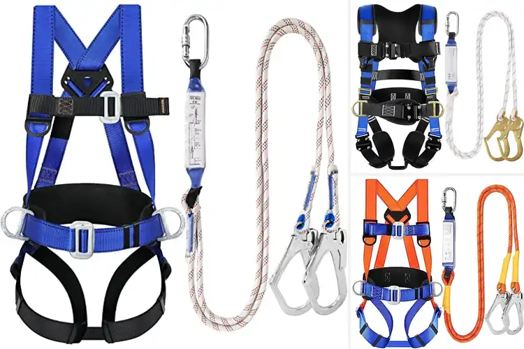 Detailed view of Best Fall Protection Harnesses for Ultimate Safety & Comfort