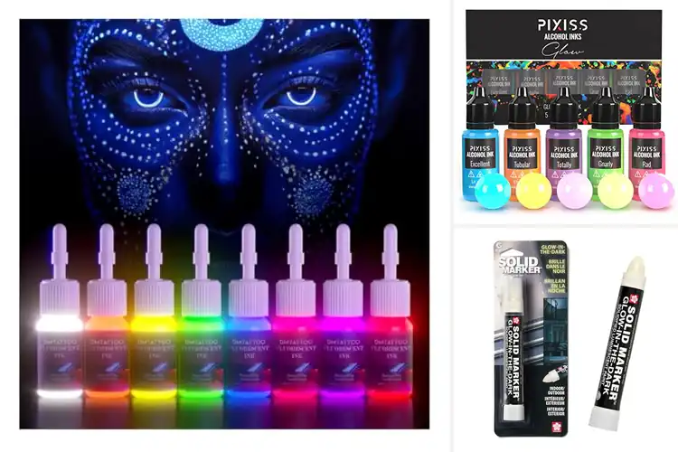 Detailed view of Best Glow In The Dark Inks