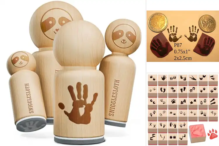 Detailed view of Best Hand Trimmed Rubber Stamps For Print