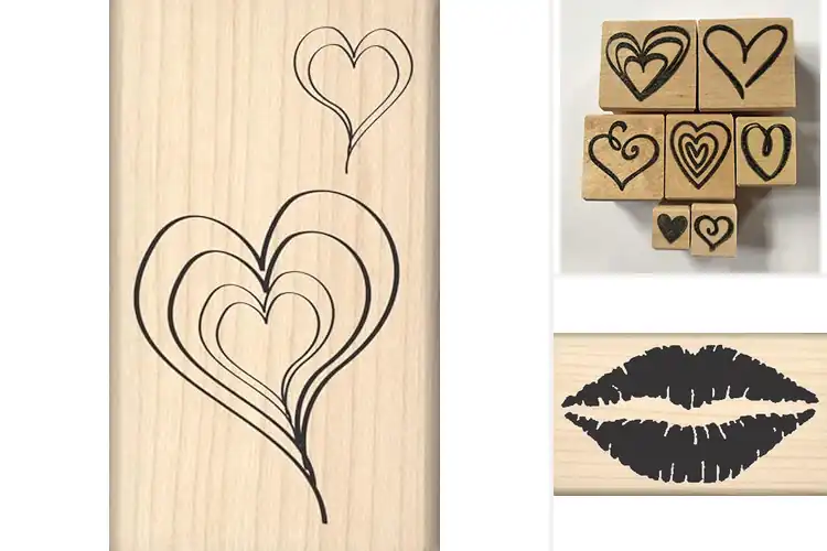 Detailed view of Best Handcrafted Stamps For Valentines