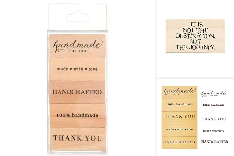 Detailed view of Best Handcrafted Wood Mounted Stamps