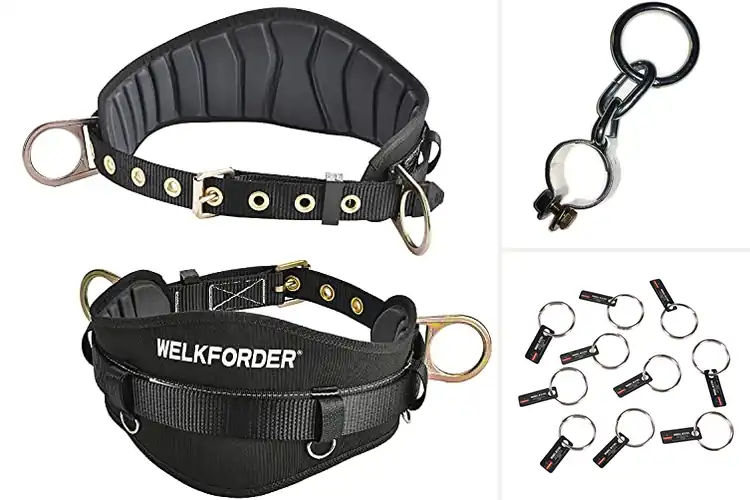 Detailed view of Best Harness Tool Rings