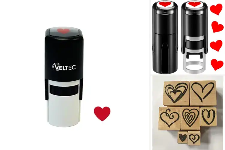 Detailed view of Best Heart-Shaped Stamps: 10 Top Picks for Creative Crafts