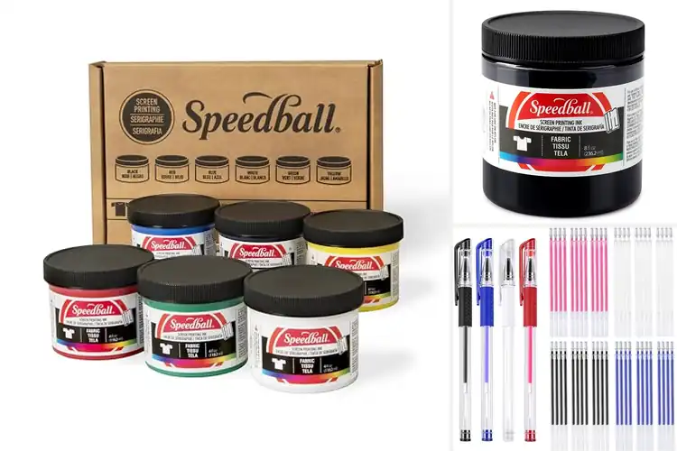 Detailed view of Best Heat-Set Fabric Inks
