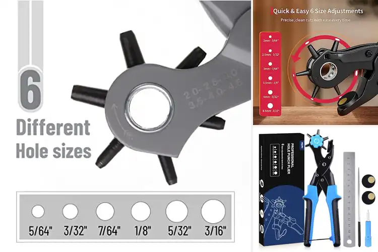 Detailed view of Best Leather Hole Punches