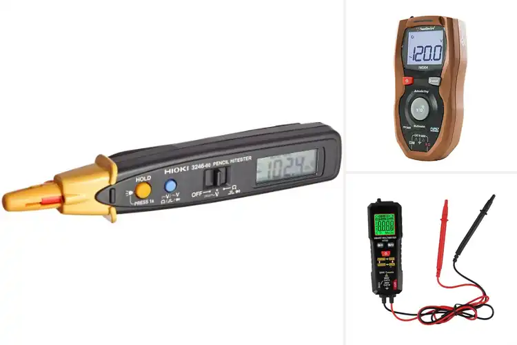 Detailed view of Best LED Flashlight Built In Multimeter