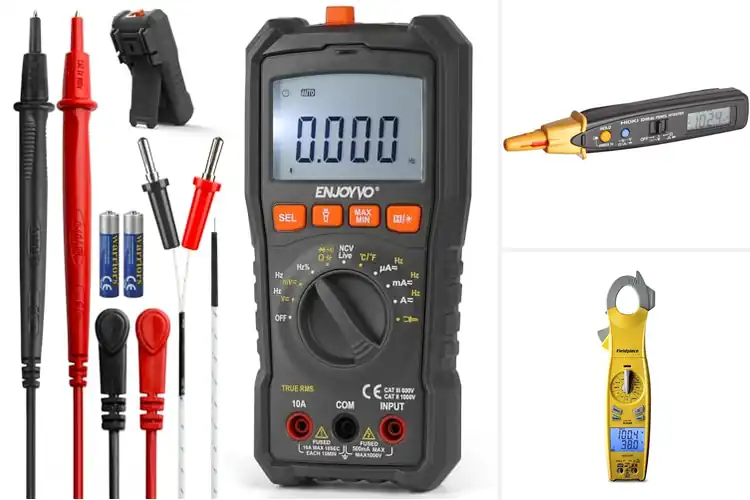 Detailed view of Best LED Flashlight Multimeters