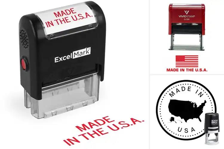 Detailed view of Best Made In Usa Stamps