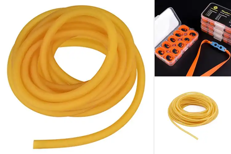 Detailed view of Best Natural Latex Slingshot Bands