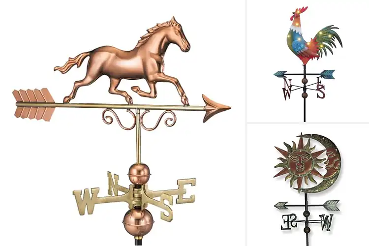 Detailed view of Best Outdoor Decorative Weathervanes