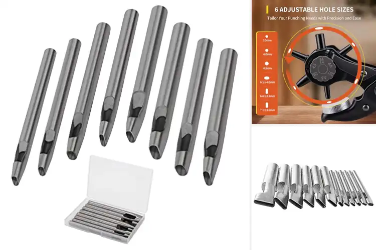 Detailed view of Best Oval Hole Punch Sets