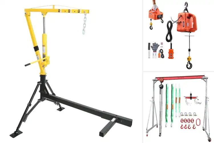 Detailed view of Best Portable Cranes: Top 10 Picks for Easy Heavy Lifting
