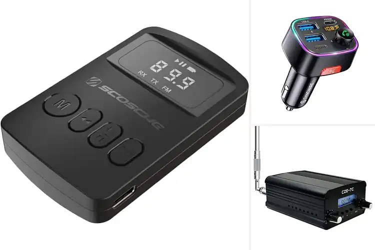 Detailed view of Best Portable FM Transmitters