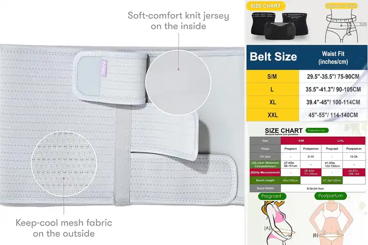 Detailed view of Best Postpartum Belly Bands for Confident Recovery