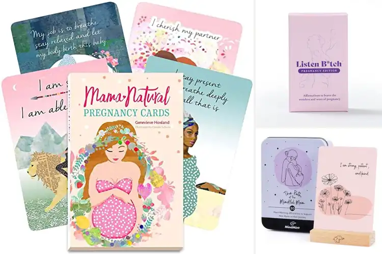 Detailed view of Best Pregnancy Affirmation Cards