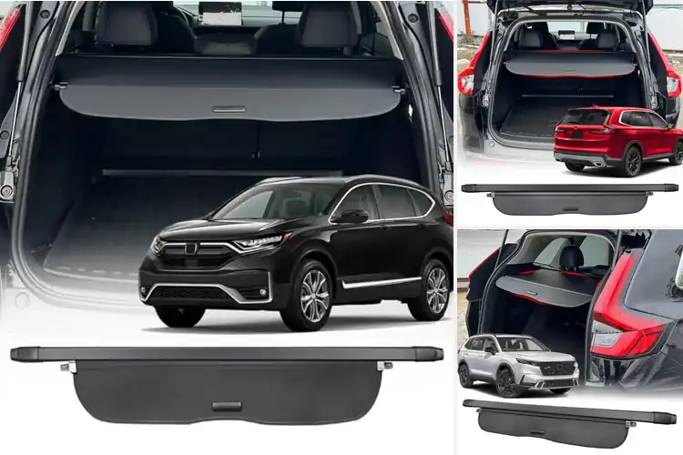 Detailed view of Best Privacy Honda Crv Trunk Cover Privacy Shield