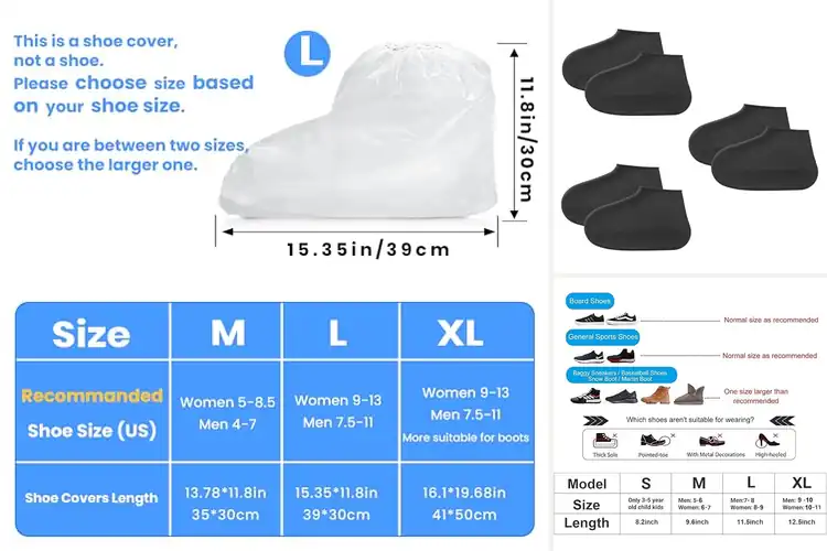 Detailed view of Best Rain Protectors For Outdoor Footwear