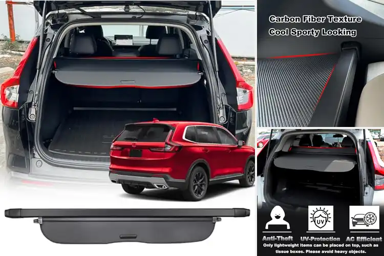 Detailed view of Best Retractable Cargo Covers