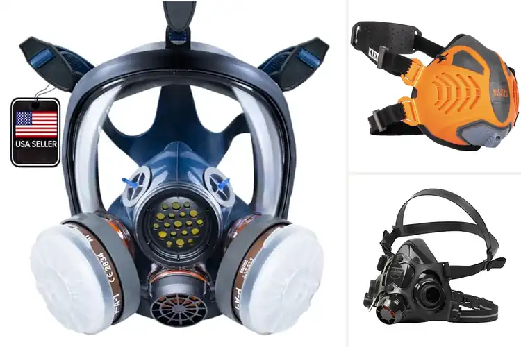 Detailed view of Best Suit-Compatible Respirator Masks