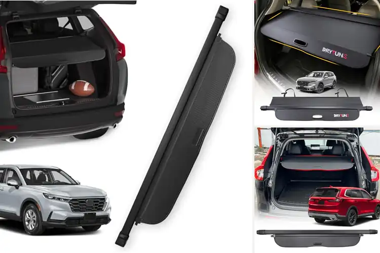 Detailed view of Best Telescopic Adjustable Coverage Crv Cargo Cover
