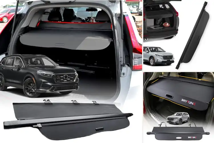 Detailed view of Best Tool Free Honda CRV Trunk Cover Install
