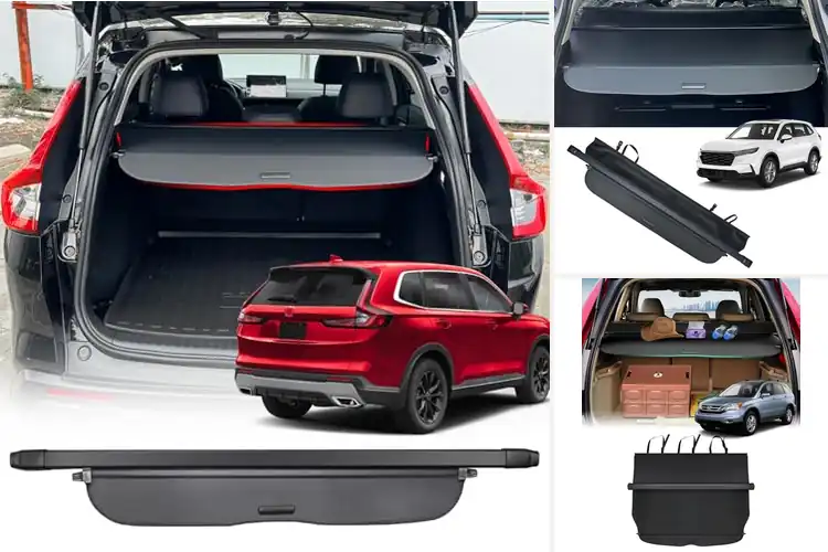 Detailed view of Best Tool Free Installation Trunk Cover Honda Crv