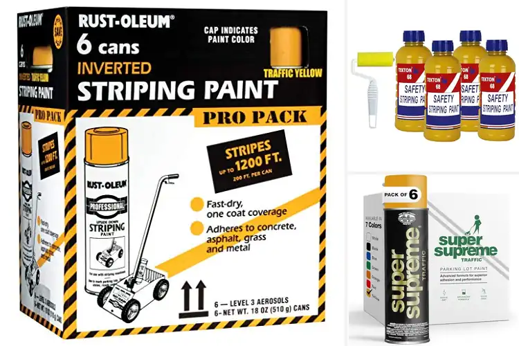 Detailed view of Best Traffic Safety Paints