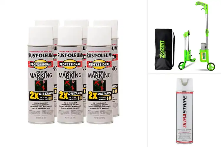 Detailed view of Best Underground Utility Marking Sprays