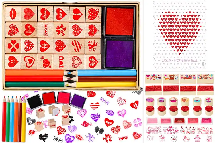 Detailed view of Best Valentine’s Stamps